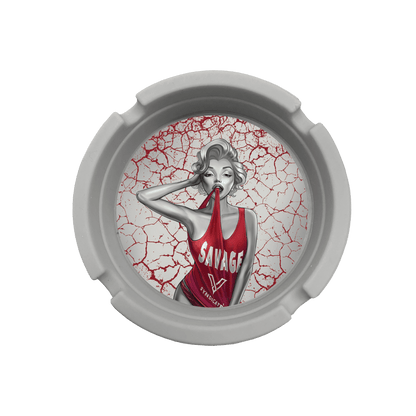 Dank Diva Blazin' Silicone Ashtray - East Loud