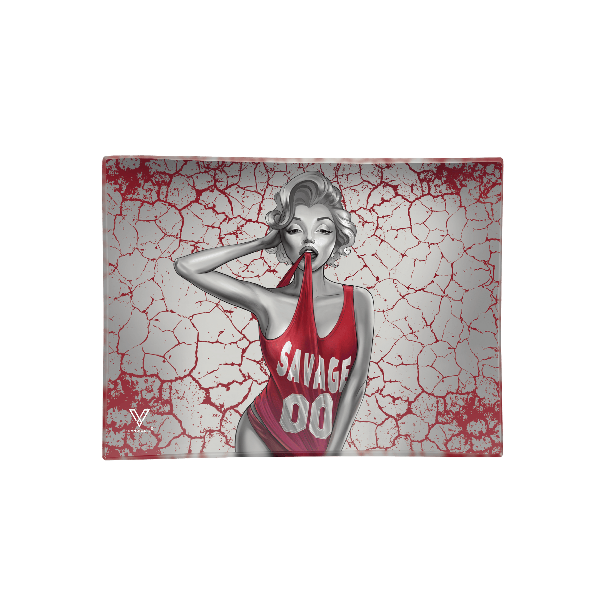 Dank Diva Glass Rollin' Tray - East Loud