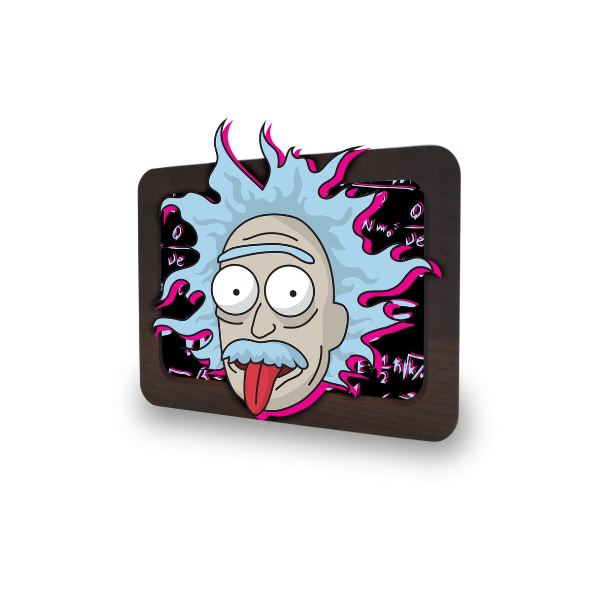 Filthy Genius 3D High Def Wood Rollin' Tray - view 3