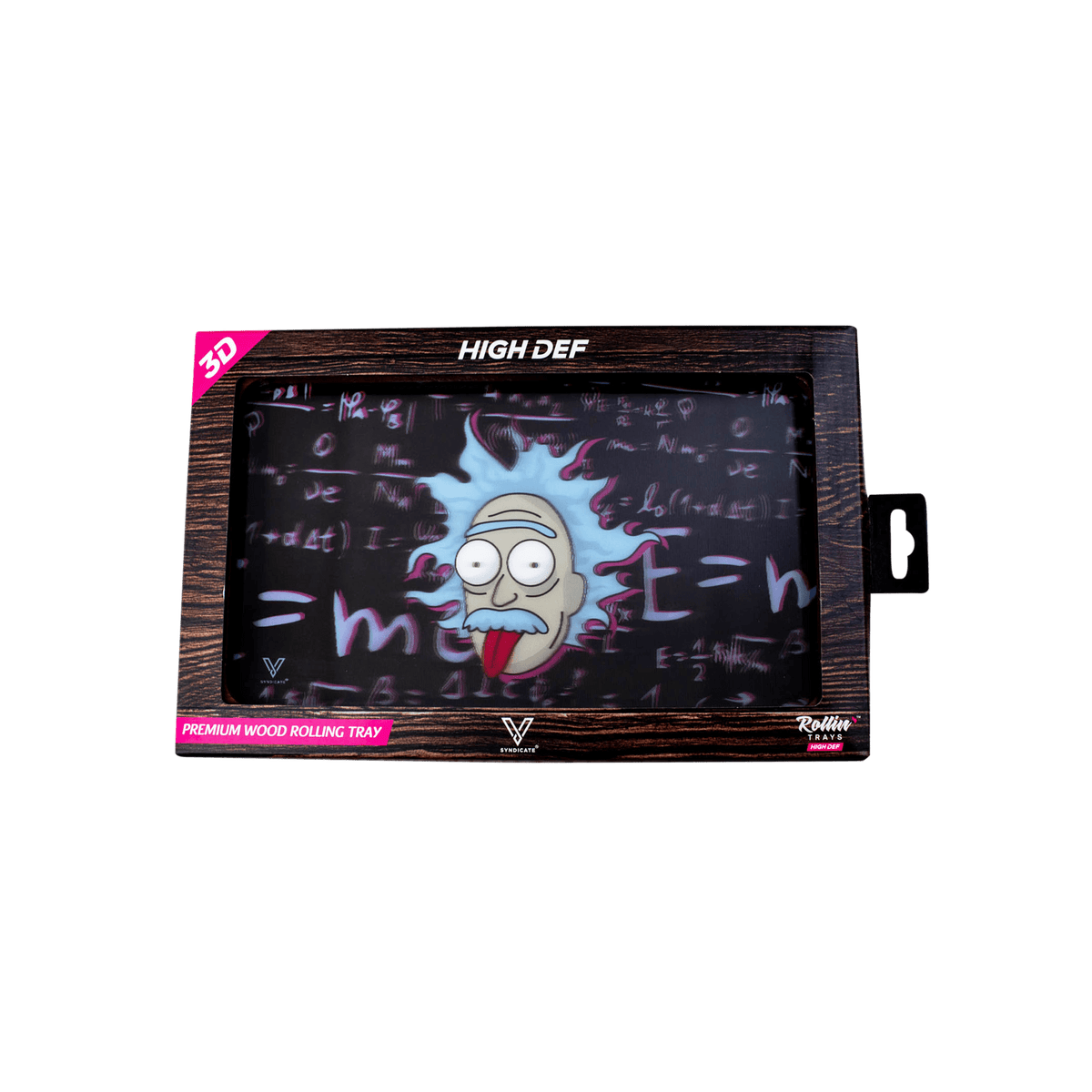 Filthy Genius 3D High Def Wood Rollin' Tray - view 2