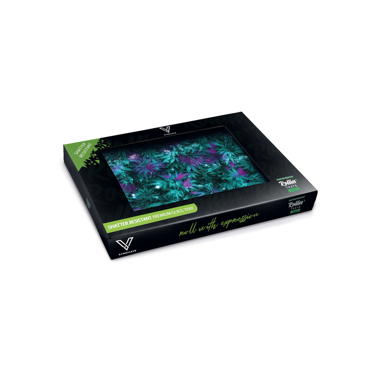 Cosmic Chronic Glass Rollin' Tray - view 3