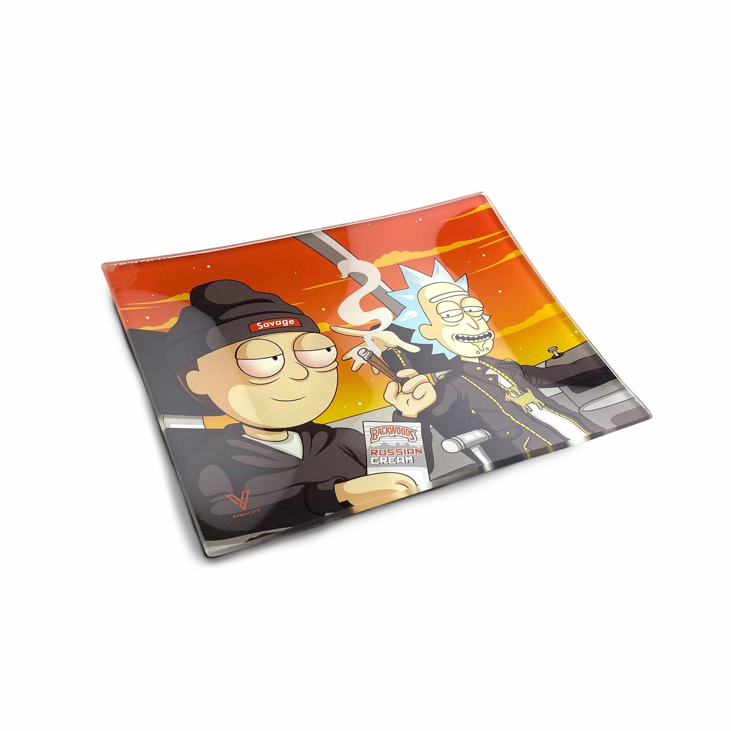 Dirty Ridin' Glass Tray