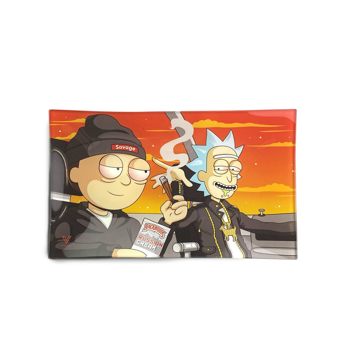 Dirty Ridin' Glass Tray