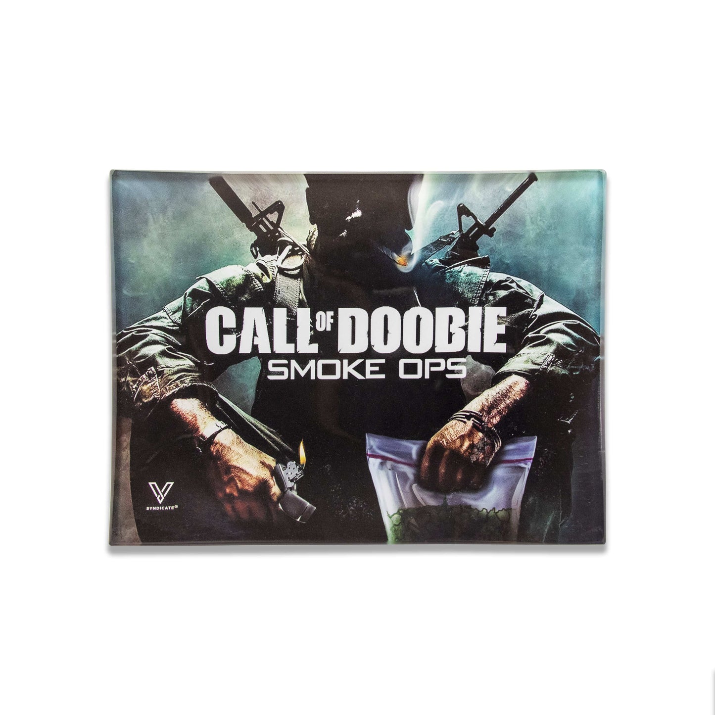 Call of Doobie Glass Rollin' Tray - East Loud
