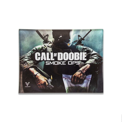 Call of Doobie Glass Rollin' Tray - East Loud