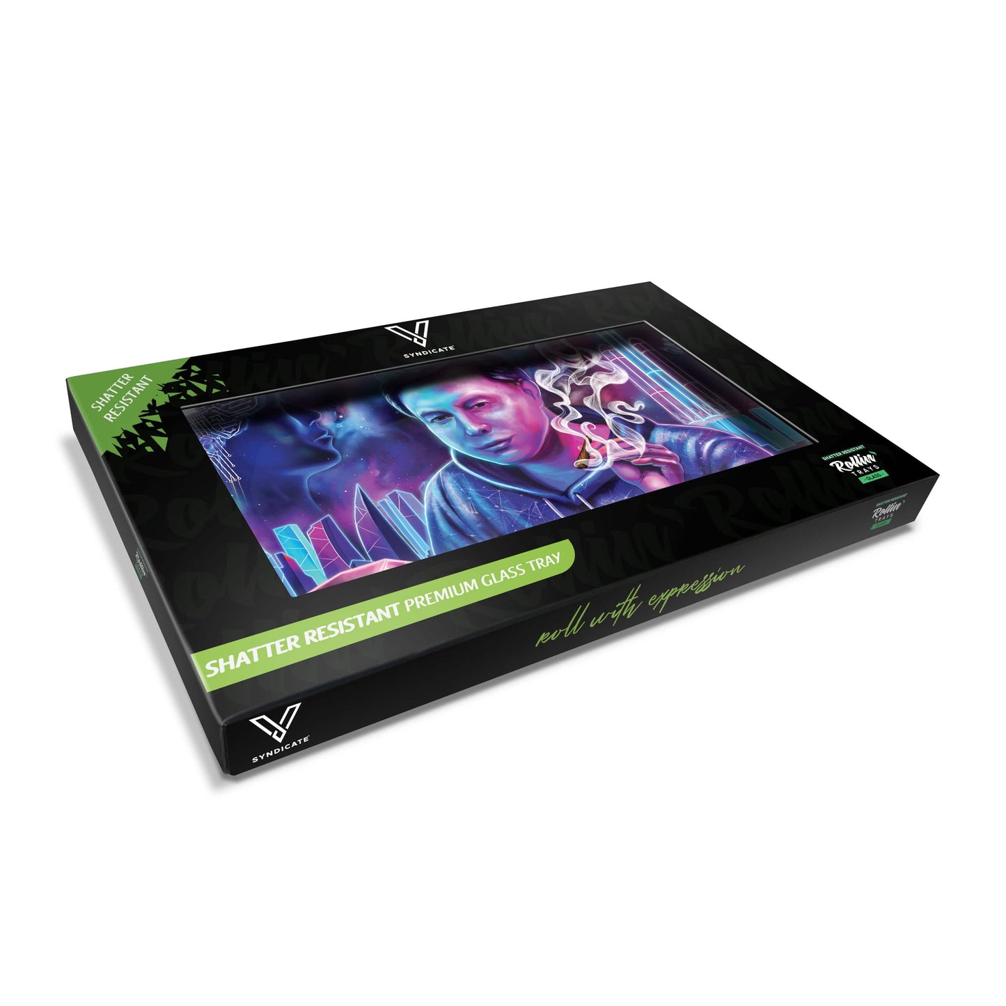 Space Xhale Glass Rollin' Tray - view 6