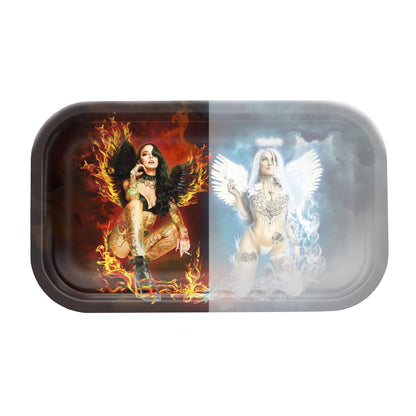 Devil vs Angel Hybrid Rollin' Tray - East Loud