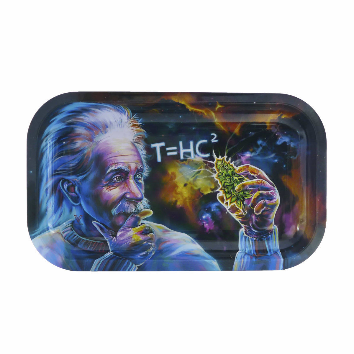 T=HC2 Einstein Black Hole Metal Rollin' Tray - view 2