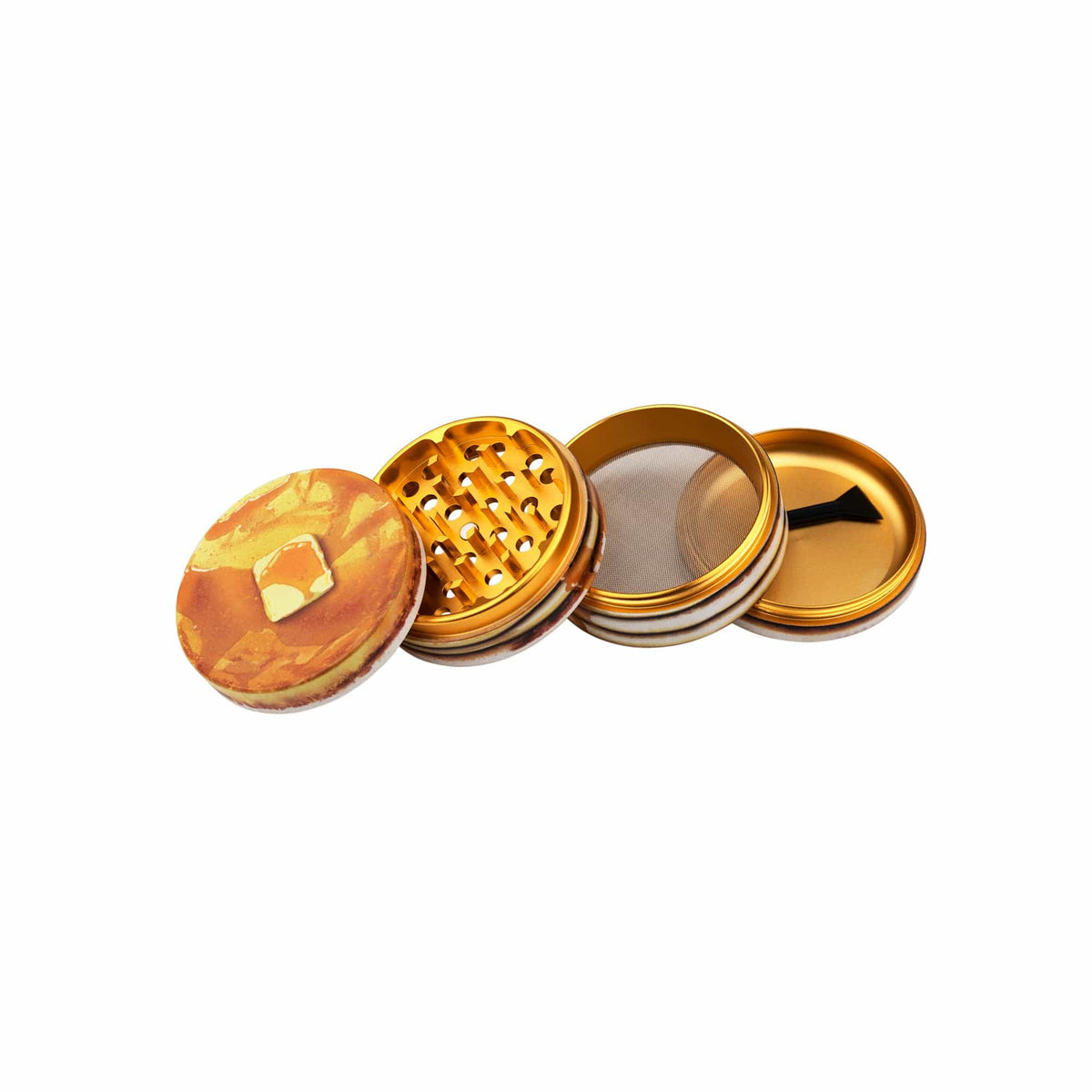 Pancakes 4-Piece SharpShred Dine-In Grinder 63mm - view 4