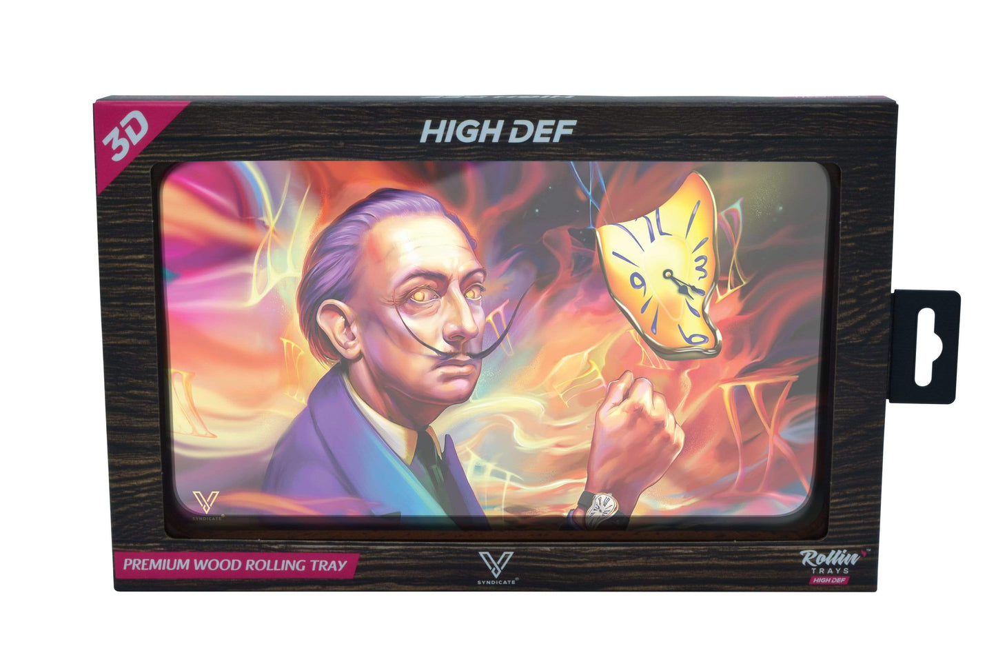 Dalirious 3D High Def Wood Rollin' Tray - view 3
