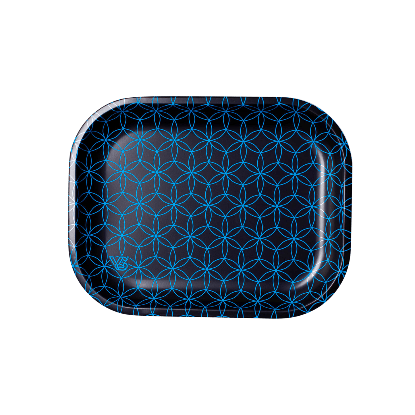 Geo Rings Metal Rollin' Tray