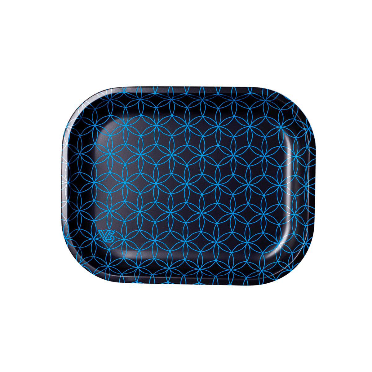 Geo Rings Metal Rollin' Tray