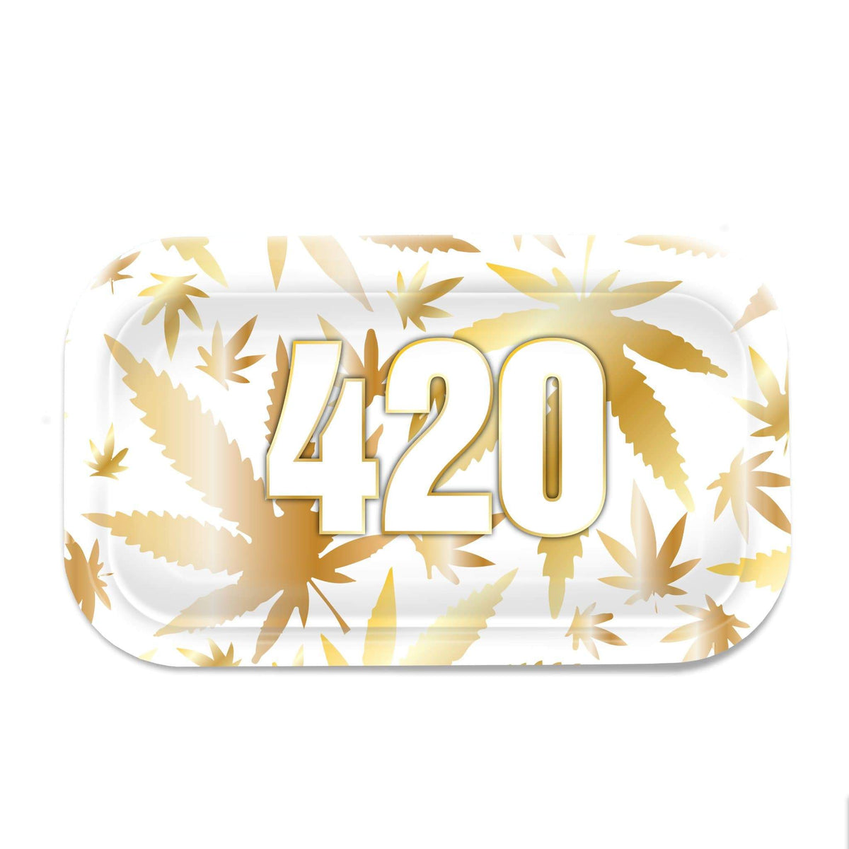 420 Gold Metal Rollin' Tray - view 2