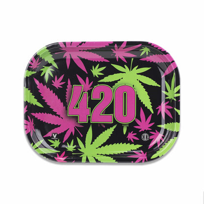 420 Retro Metal Rollin' Tray - East Loud