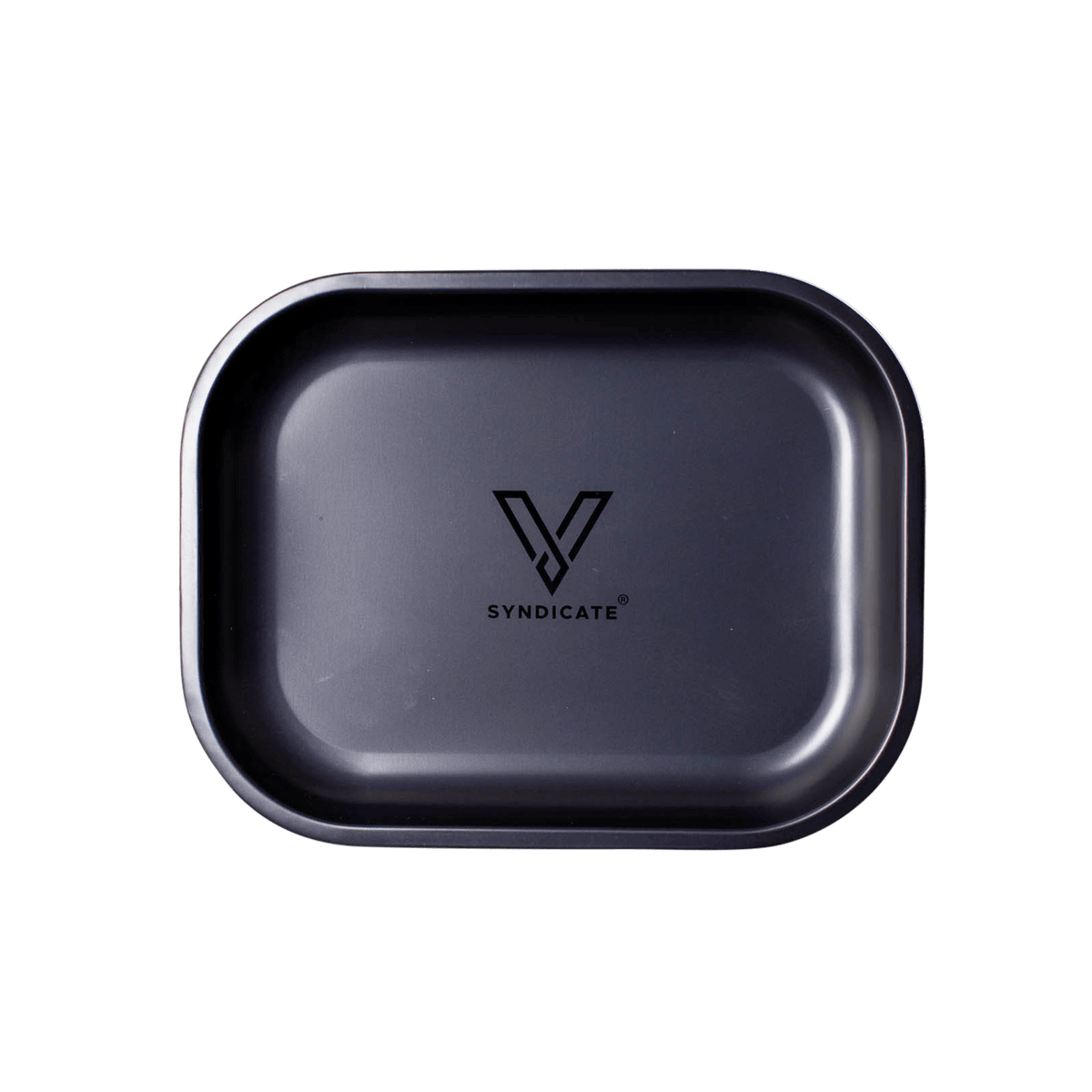 V Class Black Metal Rollin' Tray