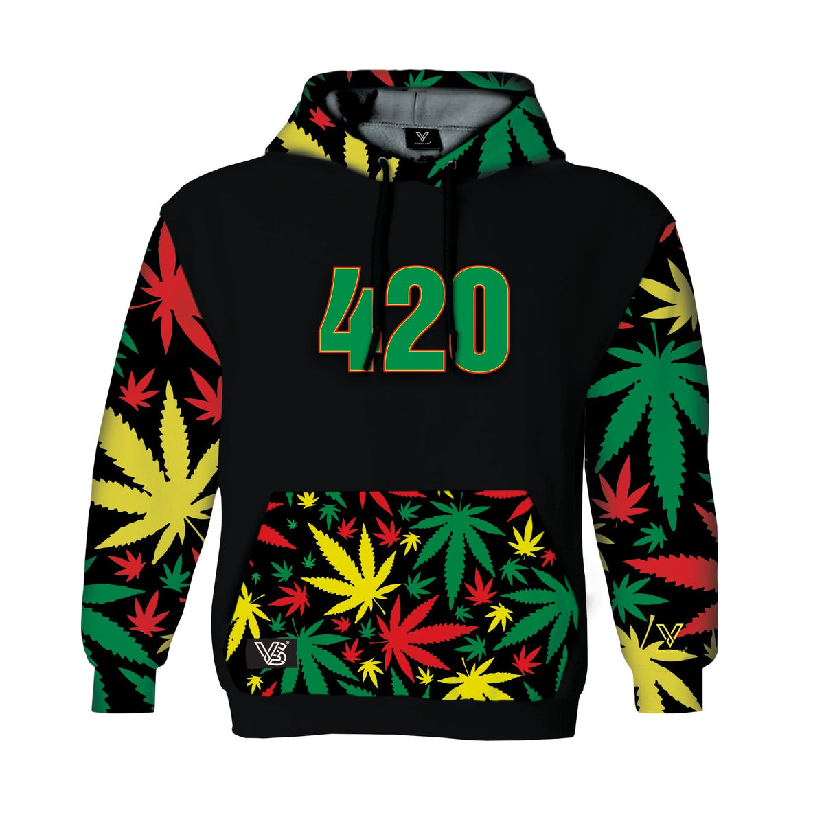420 Rasta Hoodie - East Loud