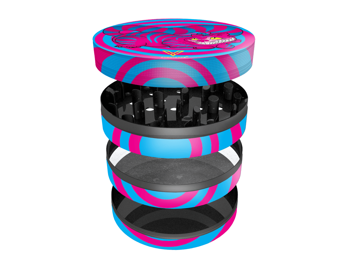 Seshigher Cat 4-Piece SharpShred 360 Grinder