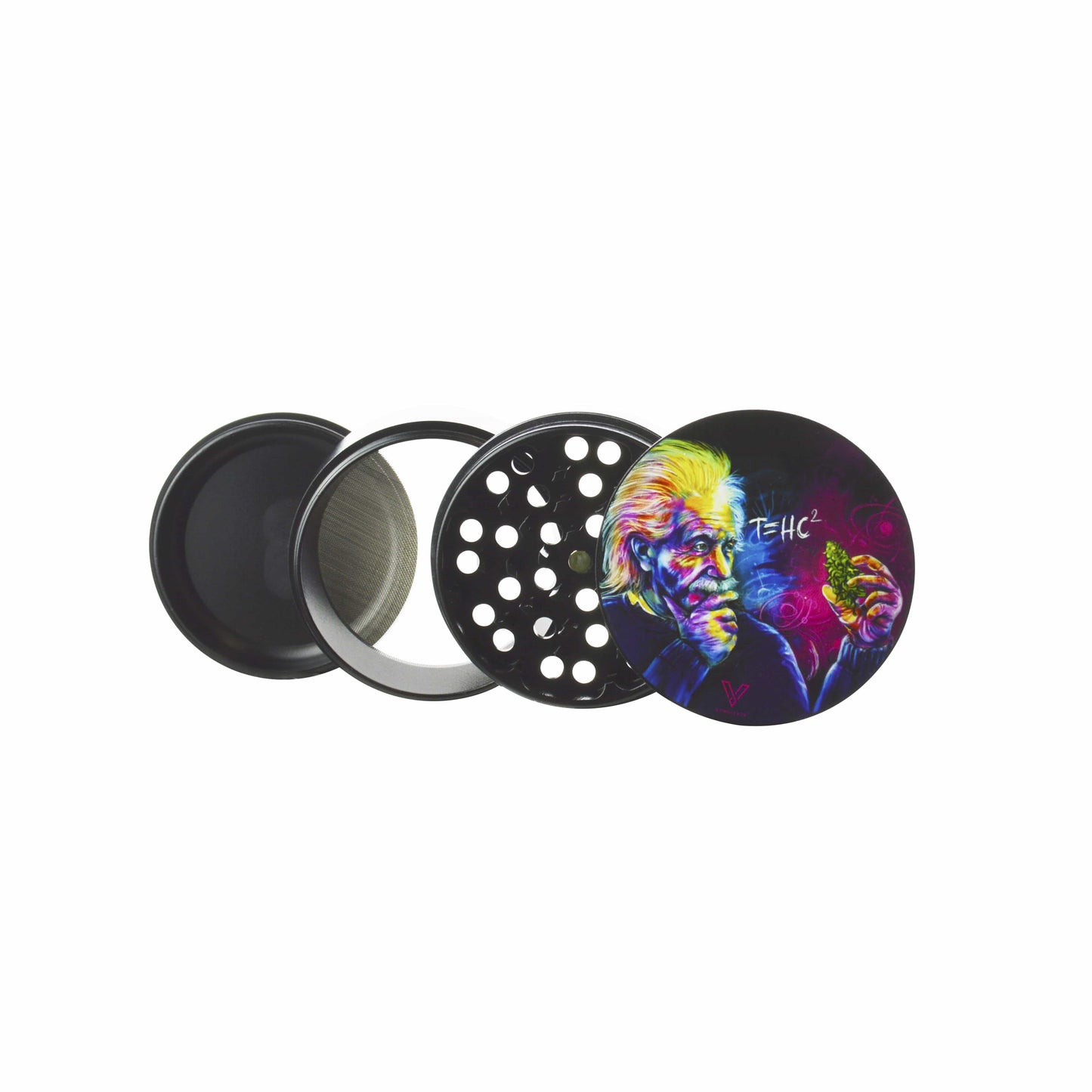 T=HC2 Einstein 4-Piece CleanCut Grinder (Nonstick) - view 2