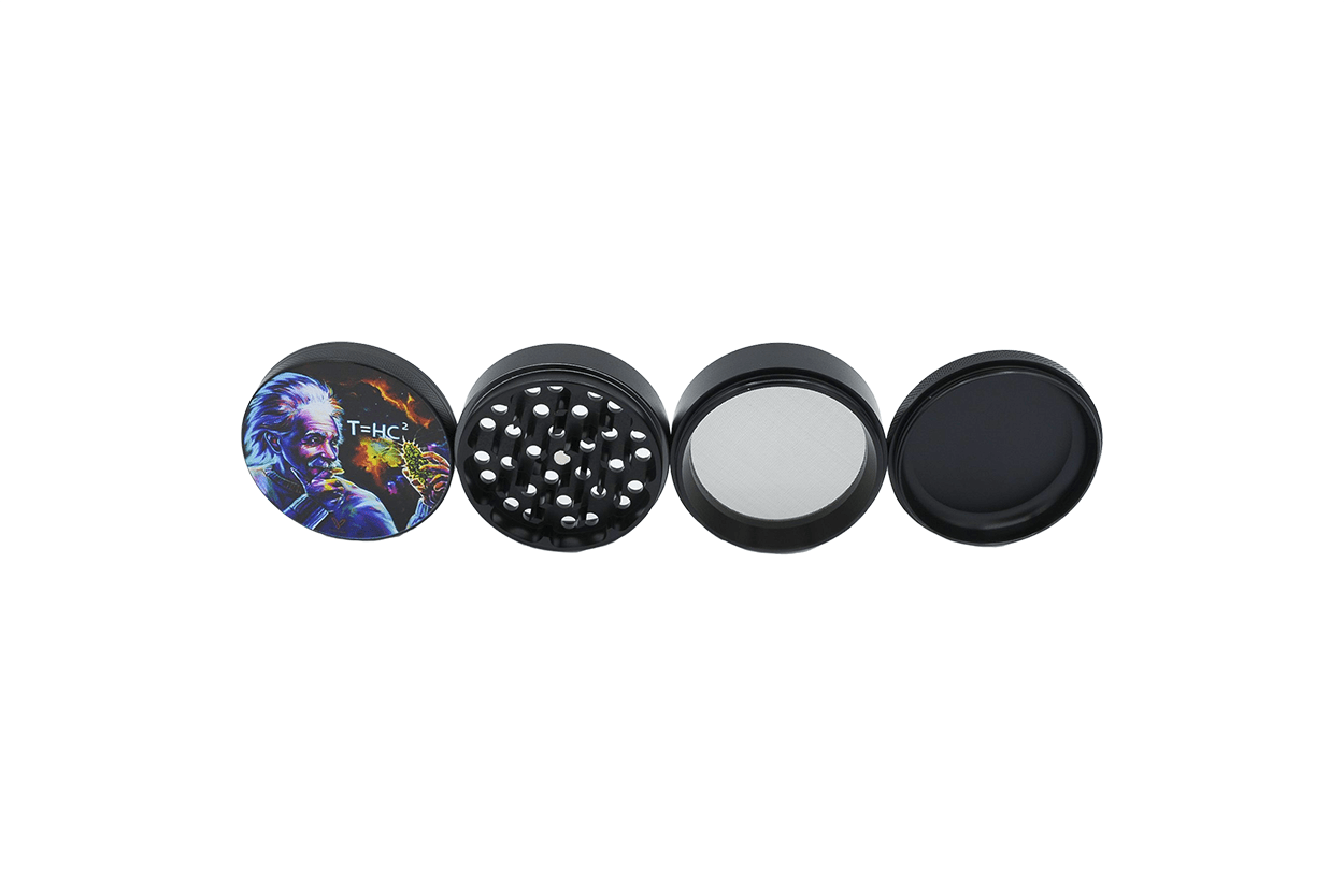 T=HC2 Einstein Black Hole 4-Piece CleanCut Grinder (Nonstick) - view 2