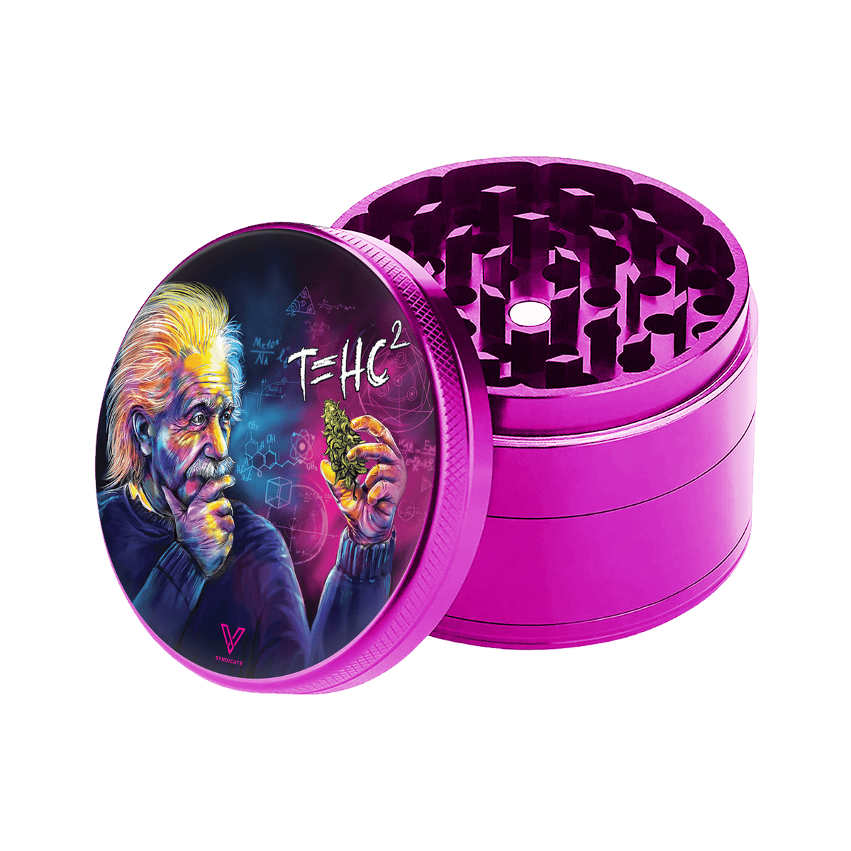T=HC2 Einstein Classic 4-Piece SharpShred Grinder - view 2
