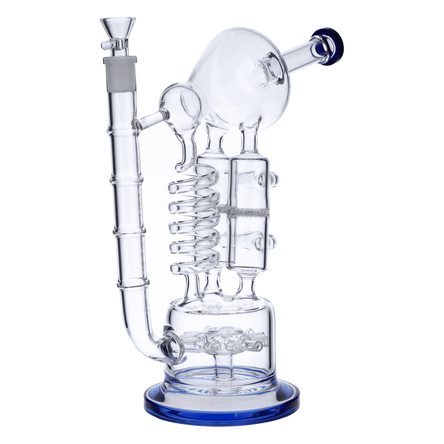 Dual Honeycomb to Sprinkler Perc Chimera Bong