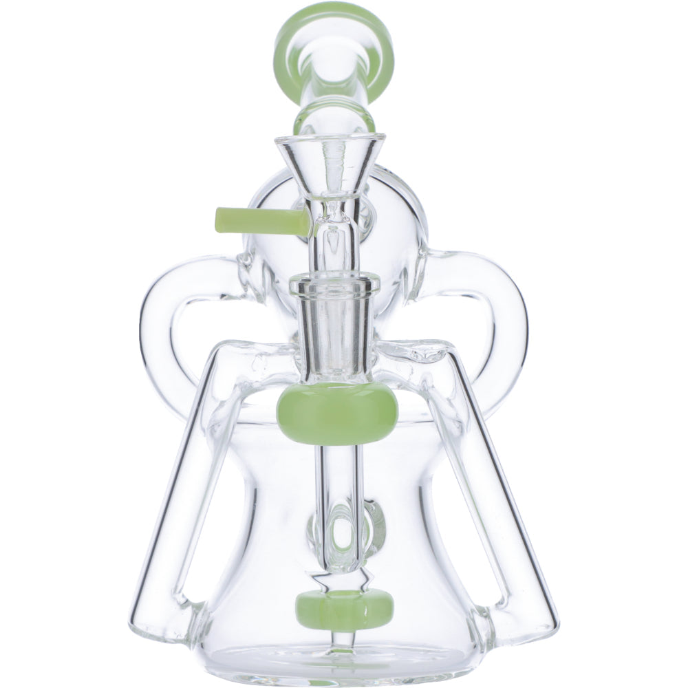 Water Pipe Funnel Perc Recycler