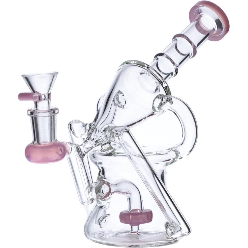 Water Pipe Funnel Perc Recycler