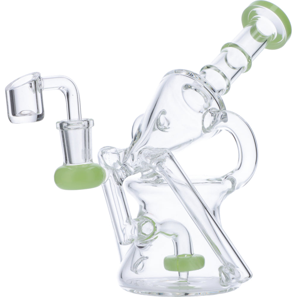 Water Pipe Funnel Perc Recycler