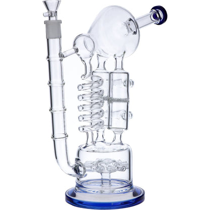 Dual Honeycomb to Sprinkler Perc Chimera Bong