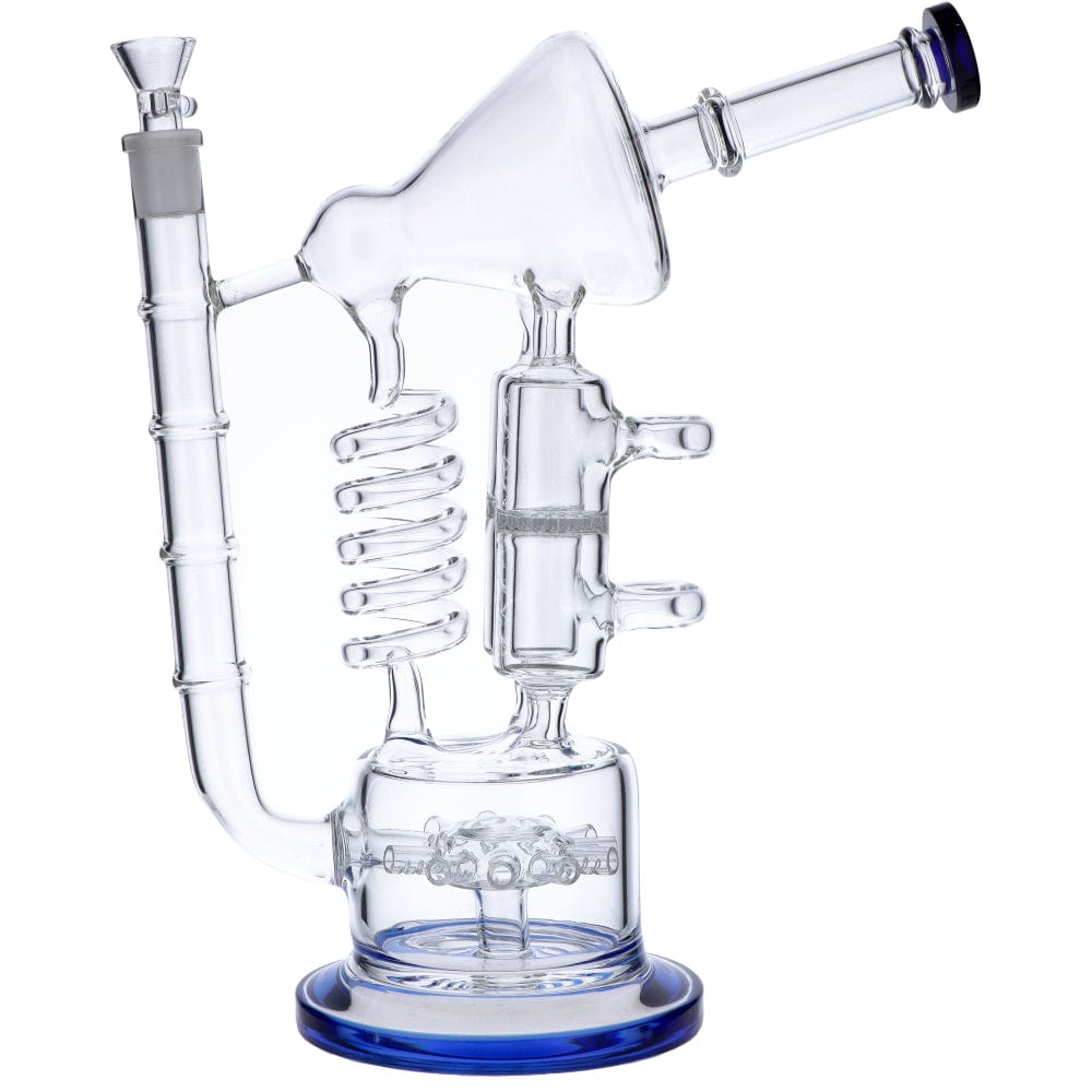 Dual Honeycomb to Sprinkler Perc Chimera Bong