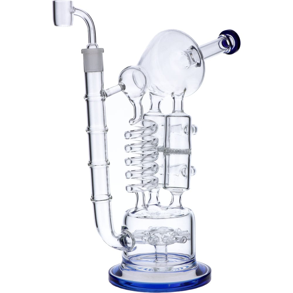 Dual Honeycomb to Sprinkler Perc Chimera Bong