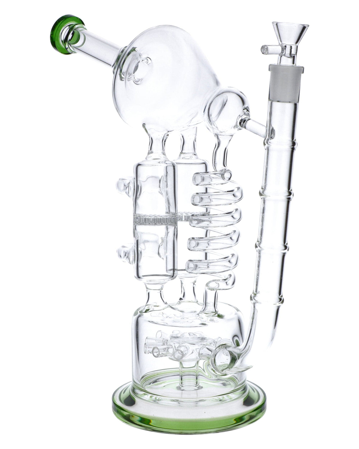 Dual Honeycomb to Sprinkler Perc Chimera Bong - view 6
